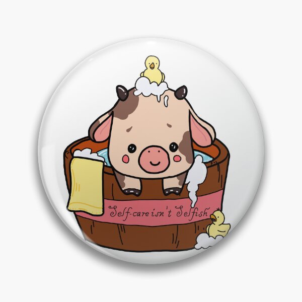 Item preview, self care cow designed and sold by zafirastarlight.