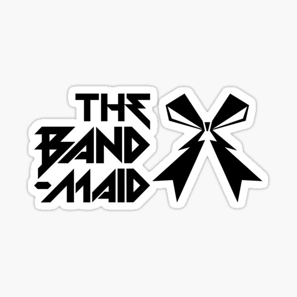 Band Maid Sticker For Sale By Gainesystore Redbubble 2178