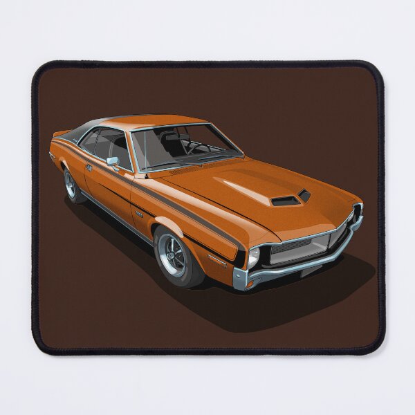 Item preview, AMC Javelin SST in Bittersweet Orange  designed and sold by candc-retro.