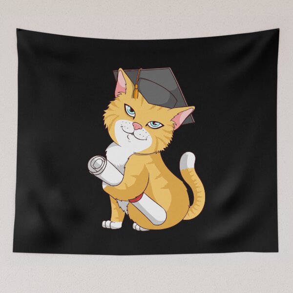 Item preview, Cat Bachelor Master Graduation 2022 designed and sold by Ibu83.
