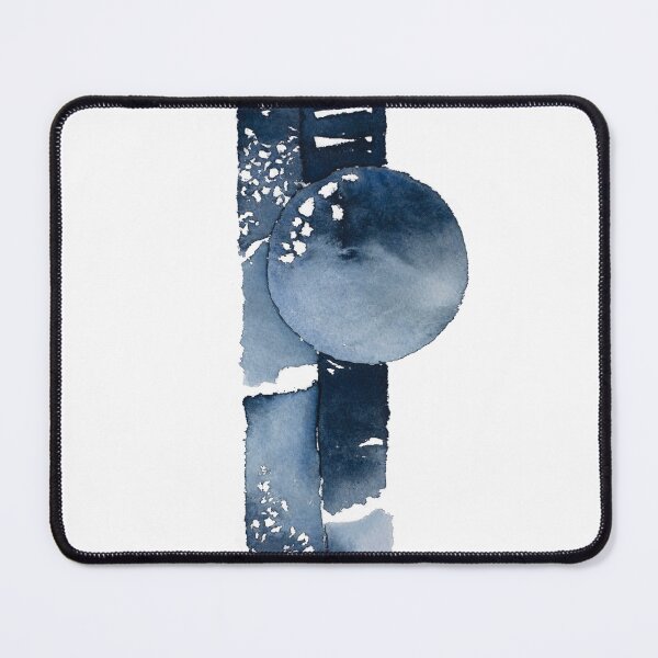 Item preview, Blue watercolor abstract designed and sold by ElaSzczepaniak.