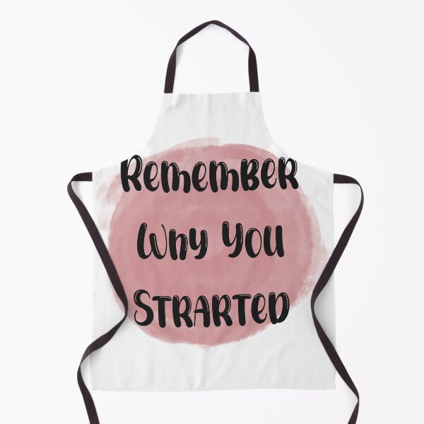 Item preview, Remember Why You Started - Meaningful Quote Pink designed and sold by JadedLilacsArt.