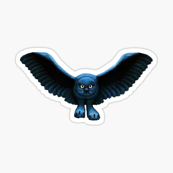 Blue OWL Sticker