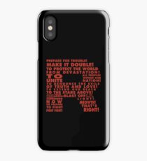 Team Rocket R Typography iPhone Case