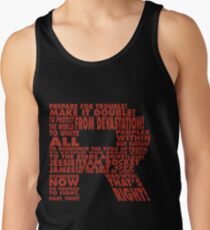 Team Rocket R Typography Tank Top