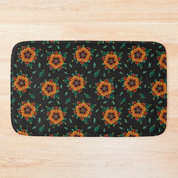 Item preview, Old School Tattoo Flower - Flower Power designed and sold by SoulArtLove.