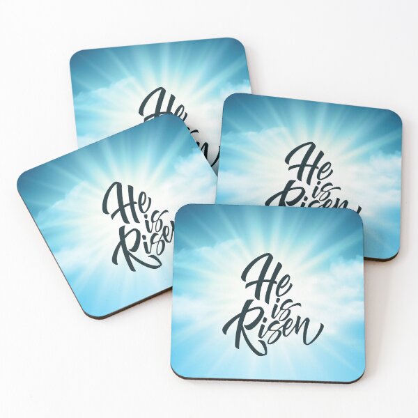 Item preview, He is risen bible quotes and bible verses art poster designed and sold by oldeck.