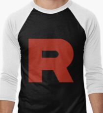 Team Rocket R Men's Baseball ¾ T-Shirt