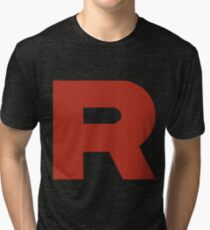 Team Rocket R Tri-blend T-Shirt