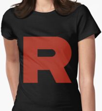 Team Rocket R Women's Fitted T-Shirt