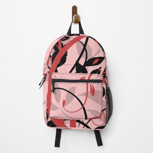 Item preview, Simple Red and Black Floral Silhouette Design designed and sold by Bennymp.