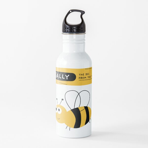 Sally the bee from the tree Water Bottle