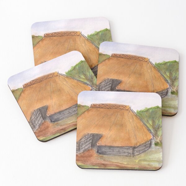 Item preview, Thatched barn and hay cart designed and sold by Frances  Smith.