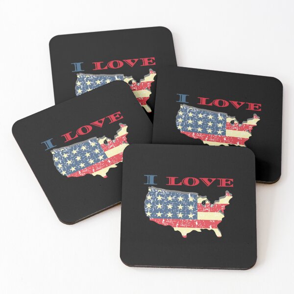 Item preview, I love America. I love USA designed and sold by D/Art ⭐⭐⭐⭐⭐.