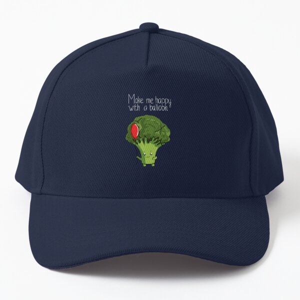 Make Me Happy With The Balloon Cute Little Broccoli Baseball Cap