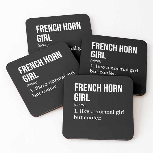 Artikelvorschau, FRENCH HORN Girl Like A Normal Girl But Cooler - FRENCH HORN Lover entworfen und verkauft von YukiShop.