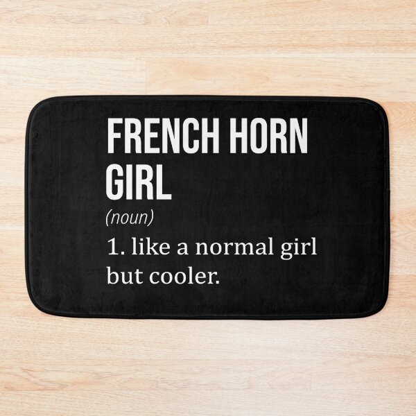 Item preview, FRENCH HORN Girl Like A Normal Girl But Cooler - FRENCH HORN Lover designed and sold by YukiShop.