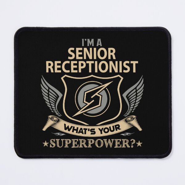 Item preview, Senior Receptionist T Shirt - What Is Your Superpower Job Gift Item Tee designed and sold by leolanwugm.