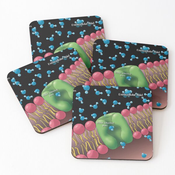 Item preview, Aquaporin, Microbiology Illustration designed and sold by ScienceSource.