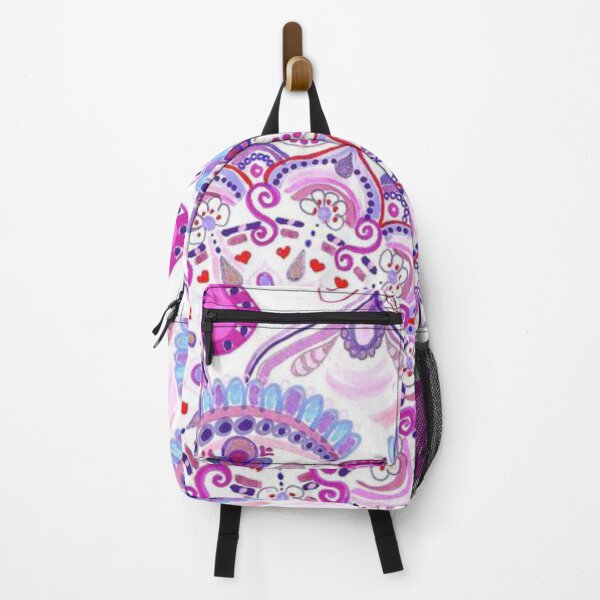 Item preview, Deep Mauve and Mulberry Floral Mandala designed and sold by BellaProject.