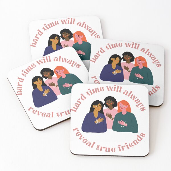 Item preview,  Hard time will always reveal true friends  designed and sold by badretop.