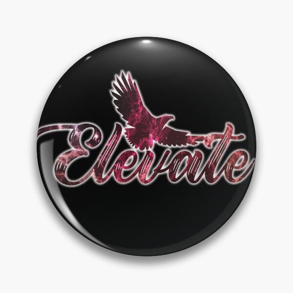 Aperçu de l'œuvre Elevate space purple nebula background letter and Eagle design créée et vendue par PositiveStudio7.