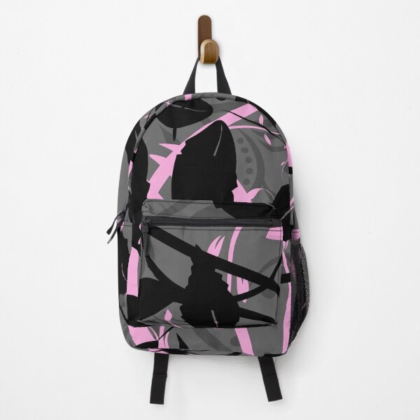 Item preview, Dark Leaf Pattern with Tribal Marks with Pink Highlights designed and sold by Bennymp.