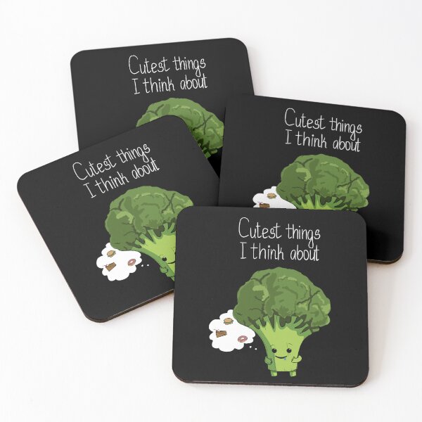 Item preview, Cutest Things I Think About Cute Little Broccoli designed and sold by BigFatMistake.