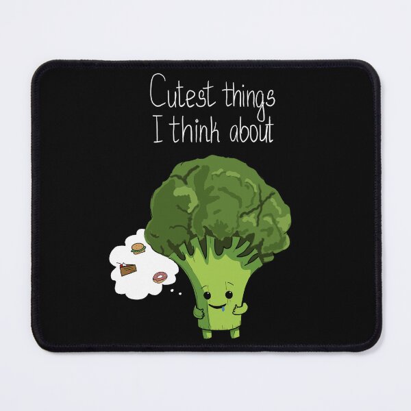 Item preview, Cutest Things I Think About Cute Little Broccoli designed and sold by BigFatMistake.