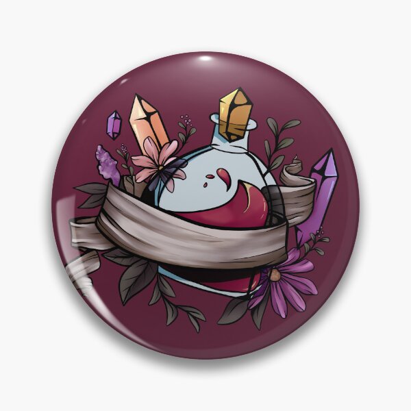 Item preview, Witchy Potion Design for DnD and Magical Wizards in Magenta & Orange designed and sold by MiaDelelai.