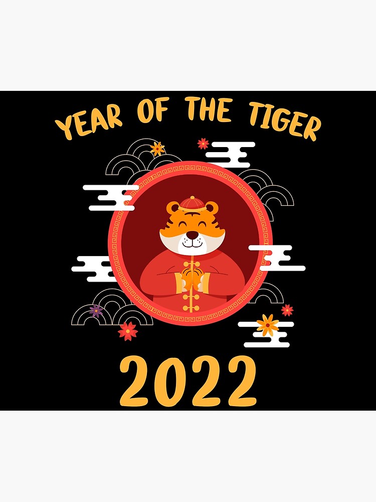 Chinese Year Of The Tiger 2022 Tiger New Year 2022 Canvas Print By