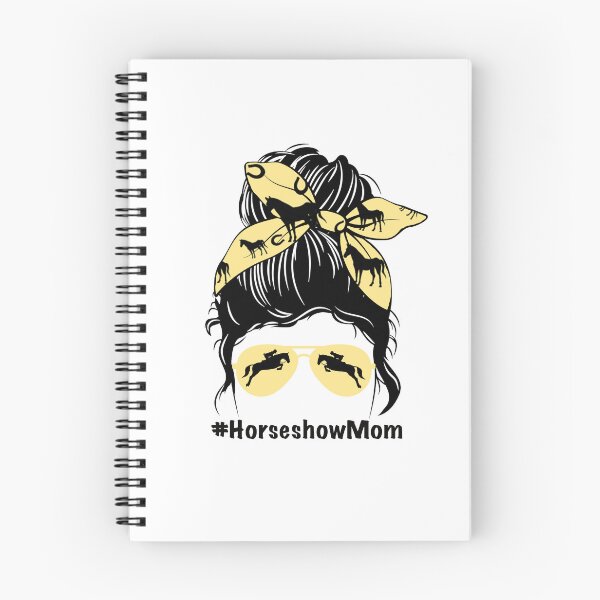 Artikelvorschau, Horseshow Mom Messy Bun entworfen und verkauft von ItsaMomThingLLC.