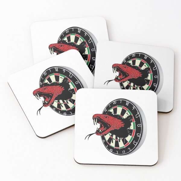 Item preview, Darts Snake Crashing Through Dartboard designed and sold by OmmeDesigns.