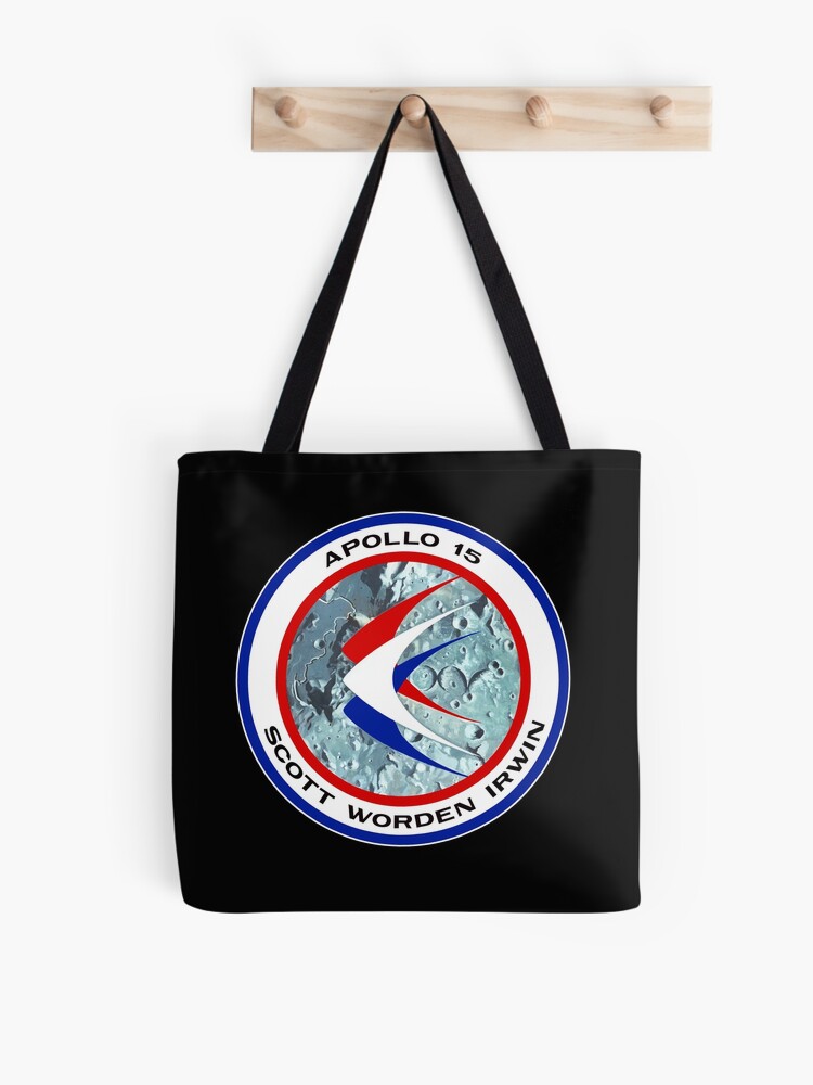Apollo Missions Patches PU Leather Tote Bag