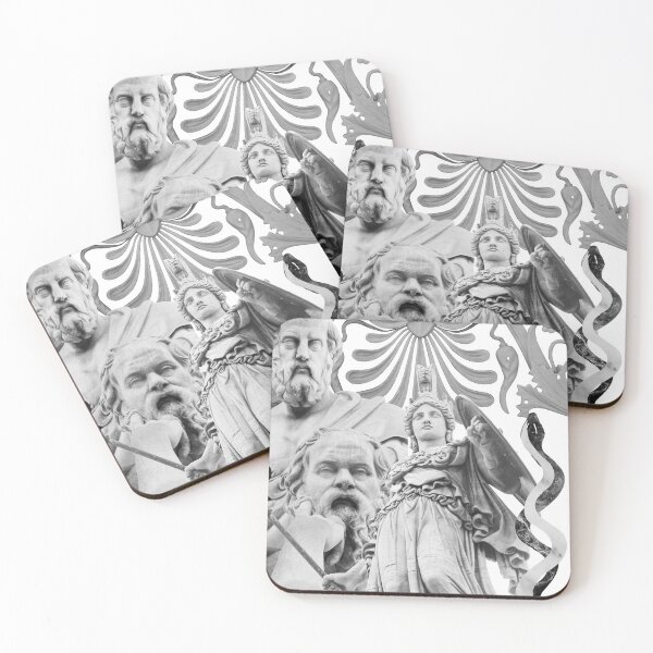 Item preview, Socrates, Plato & Athena Owl Glam #1 #wall #art designed and sold by Anita's & Bella's Art.