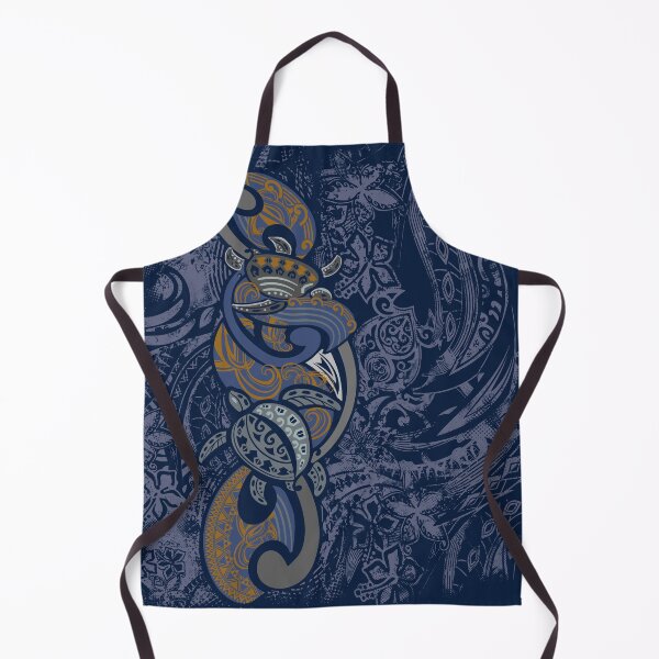 Artikelvorschau, Hawaiian Honus Blue Grunge Tribal Wave entworfen und verkauft von sunnthreads.
