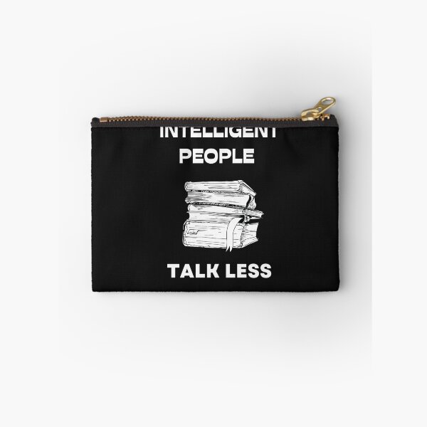 Item preview, quote of the day,Initelligent people talk less,Motivation quotes designed and sold by behappysiempre.