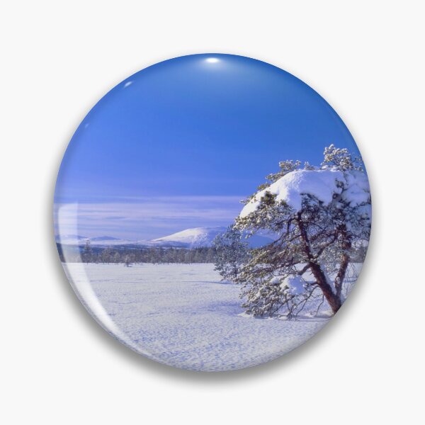 Item preview, Winter landscape with blue sky designed and sold by Sasas Photography.