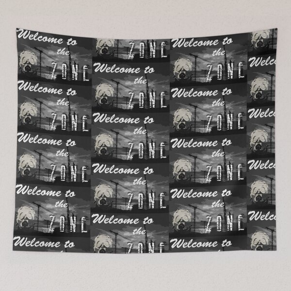 Item preview, STALKER 'Welcome to the Zone' cheeki breeki postcard designed and sold by Michael Stewart.