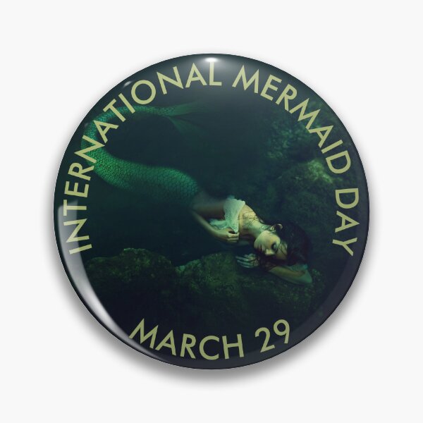 Item preview, International Mermaid Day designed and sold by HolidayBug.