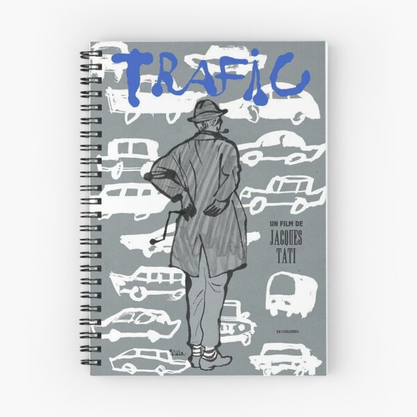 Item preview, Traffic by Jacques Tati Movie Poster designed and sold by PeacefulRiver.