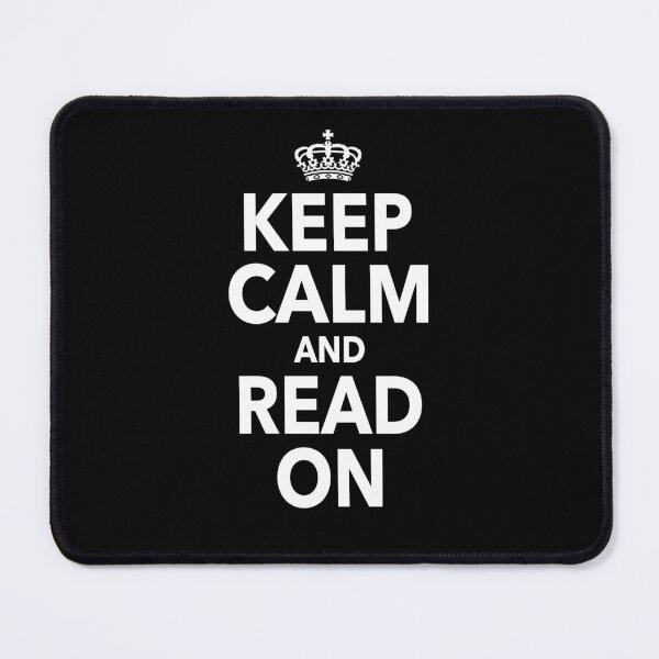 Item preview, Keep Calm And Read On Quote Gift For Book Lovers  designed and sold by JooArtPrints  ★★★★★.