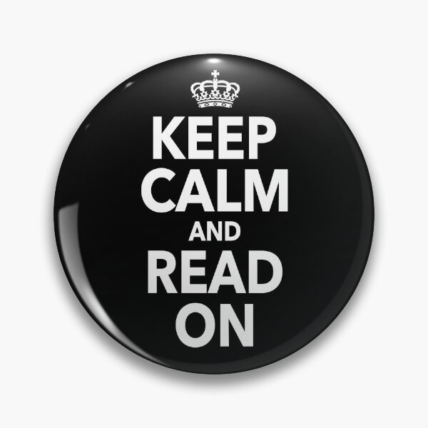 Item preview, Keep Calm And Read On Quote Gift For Book Lovers  designed and sold by JooArtPrints  ★★★★★.