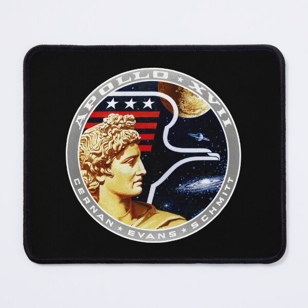 Item preview, NASA Space Mission Patch - Apollo 17 designed and sold by SweetCarolineUK.