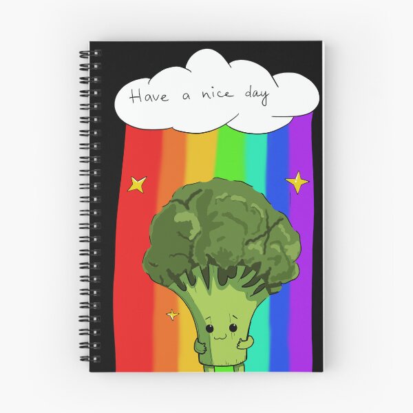 Item preview, Have A Nice Day Cute Little Broccoli designed and sold by BigFatMistake.