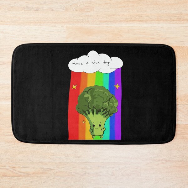 Item preview, Have A Nice Day Cute Little Broccoli designed and sold by BigFatMistake.