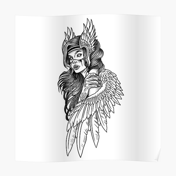 Freya norse mythology Stickers  Unique Designs  Spreadshirt