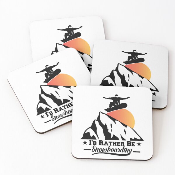 Item preview, I'd Rather Be Snowboarding - Funny Snowboarding designed and sold by thiag-o.