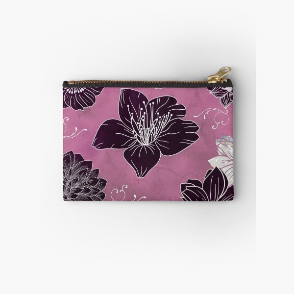 Item preview, Dusky Pink and Black Floral designed and sold by Minxylynx4.