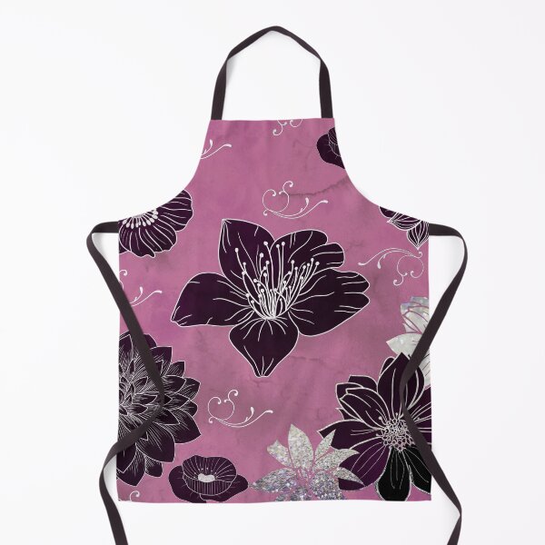 Item preview, Dusky Pink and Black Floral designed and sold by Minxylynx4.